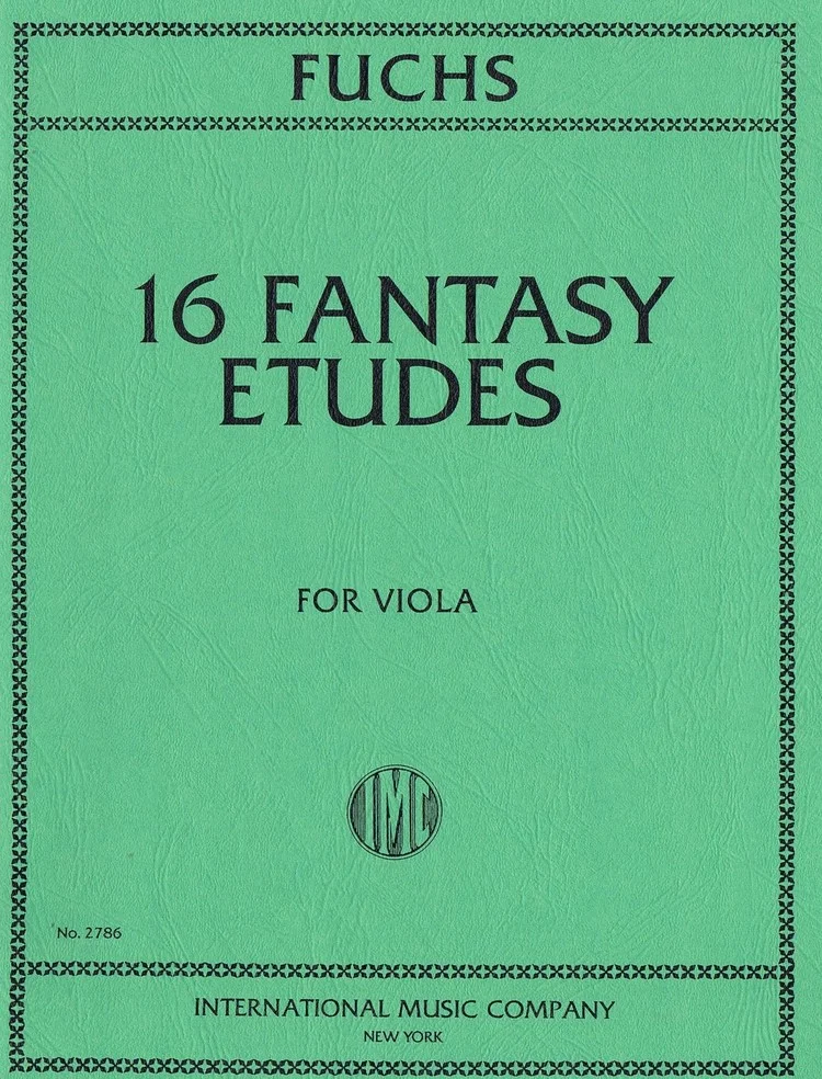Fuchs 16 Fantasy Etudes IMC 2786