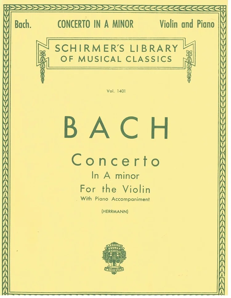 Bach Concerto in A minor HL 50258980