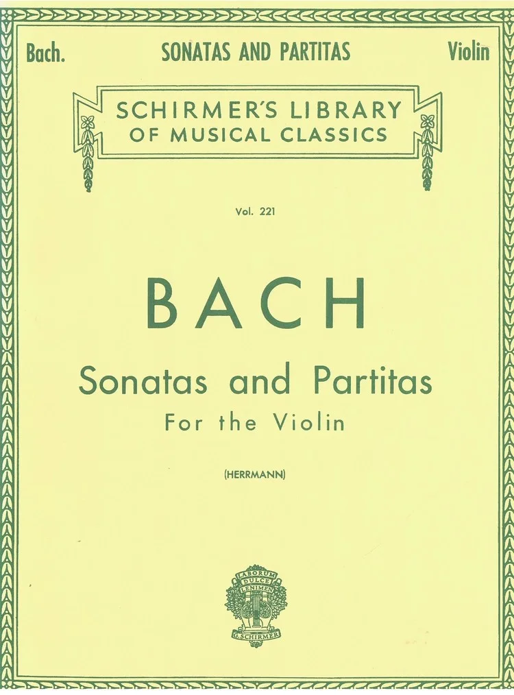 Bach Sonatas and Partitas for the Violin HL 50253550