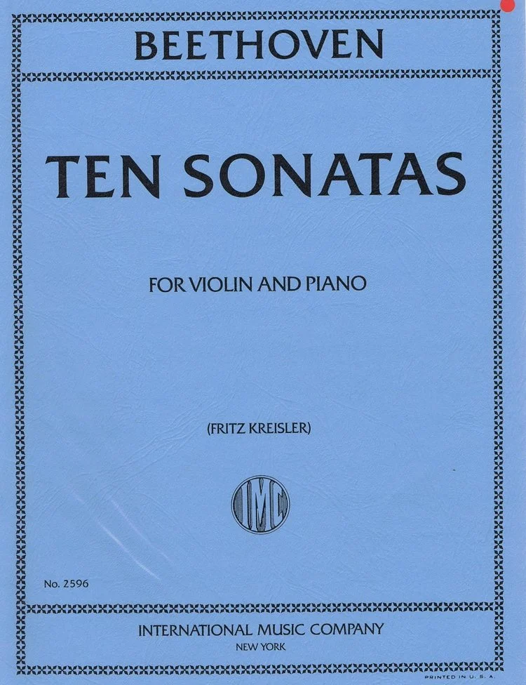 Beethoven Ten Sonatas For Violin and Piano IMC 2596 & 3201 SET