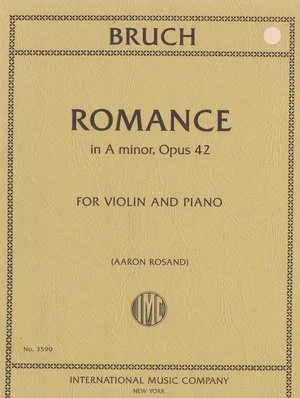 Bruch Romance in A minor, Opus 42 IMC  3590