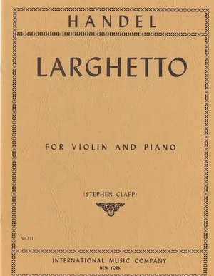 Handel Larghetto (from Opus 1, No. 9) IMC 3311