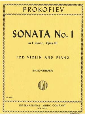Prokofiev Sonata, Opus 115 IMC 1828