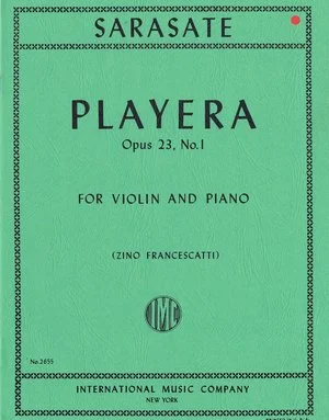 Sarasate Playera, Opus 23, No. 1 IMC 2655