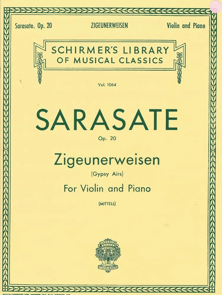 Sarasate Zigeunerweisen (Gypsy Aires), Op. 20 HL 50257590