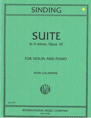 Sinding Suite in A minor, Opus 10 IMC 2797