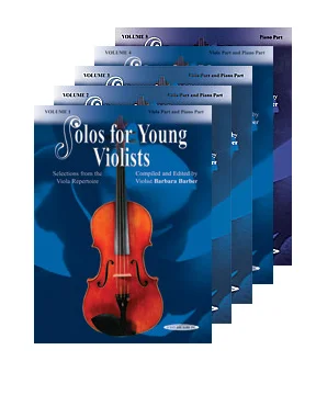 Solos for Young Violists Viola Part and Piano Acc.,