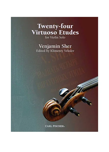 Twenty - Four virtuoso Etudes by Benjamin Sher
