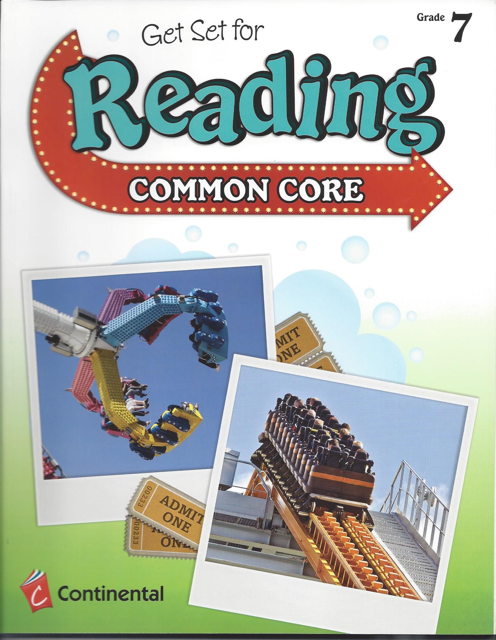 Get Set for Reading Common Core grade 3-8