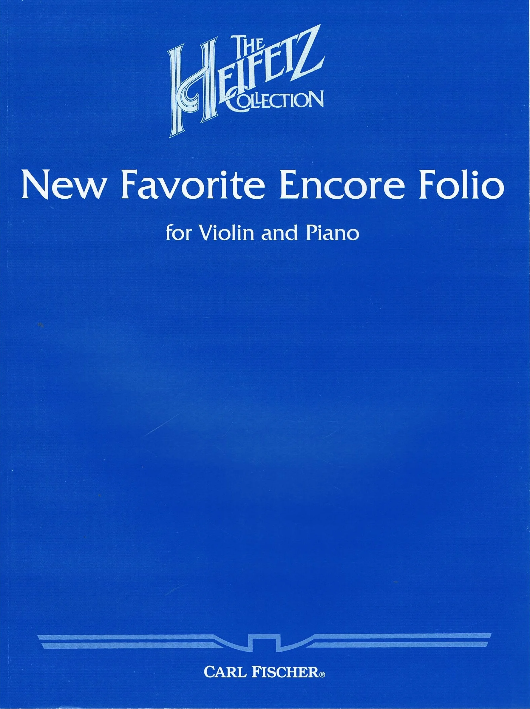 The Heifetz Collection New Favorite Encore Folio CF O2137