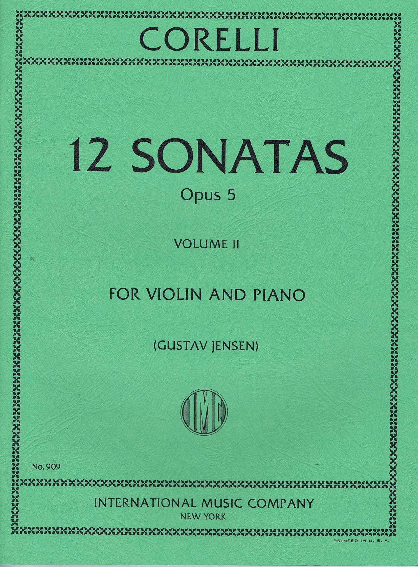 Corelli Twelve Sonatas, Opus 5: Volume II IMC 909