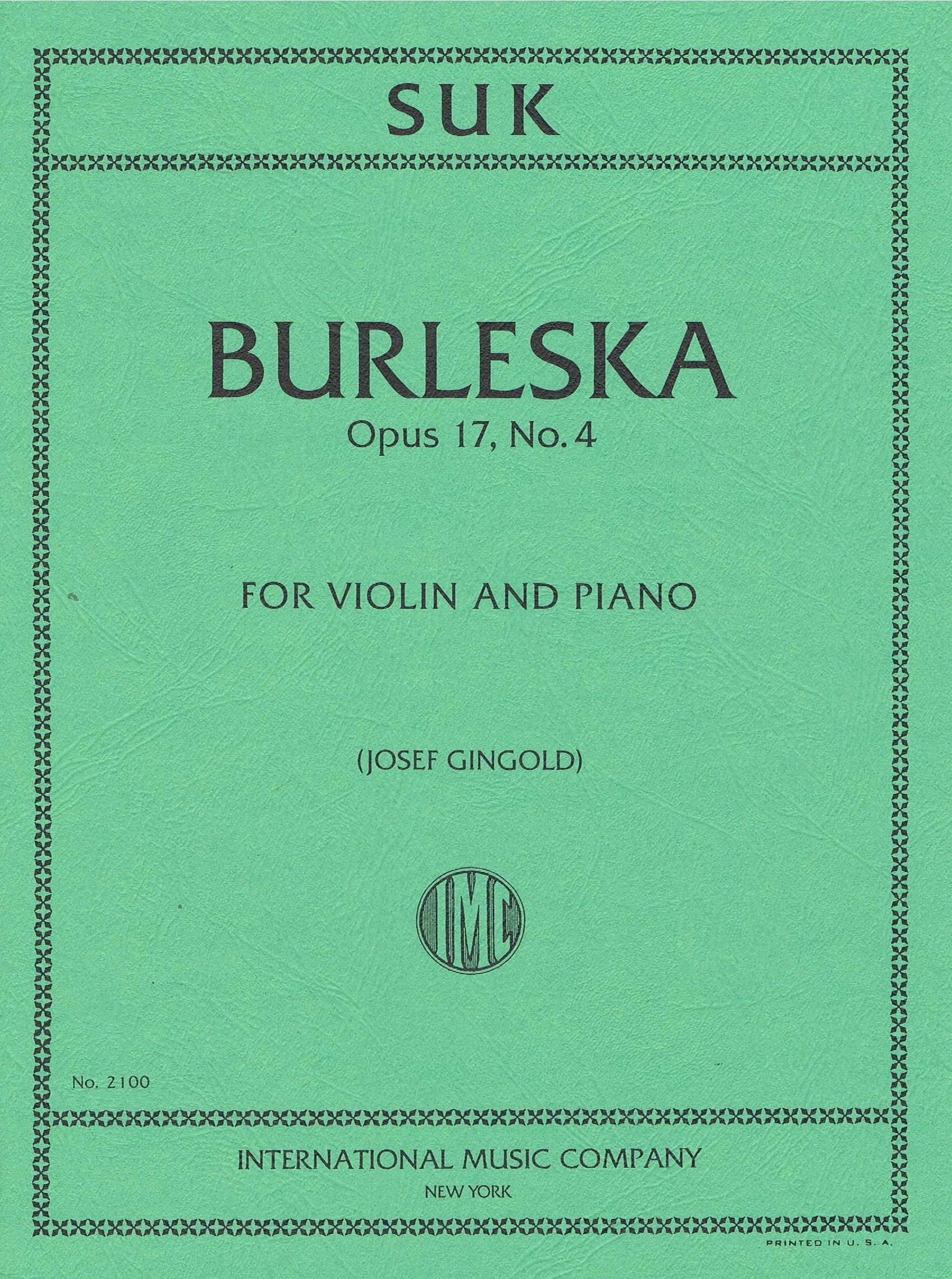 Suk Burleska IMC 2100