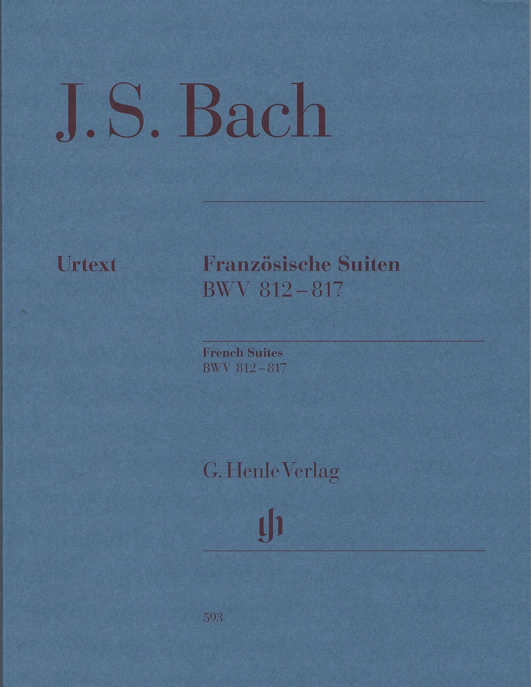 Bach J.S. French Suites BWV 812-817 HL 51480593