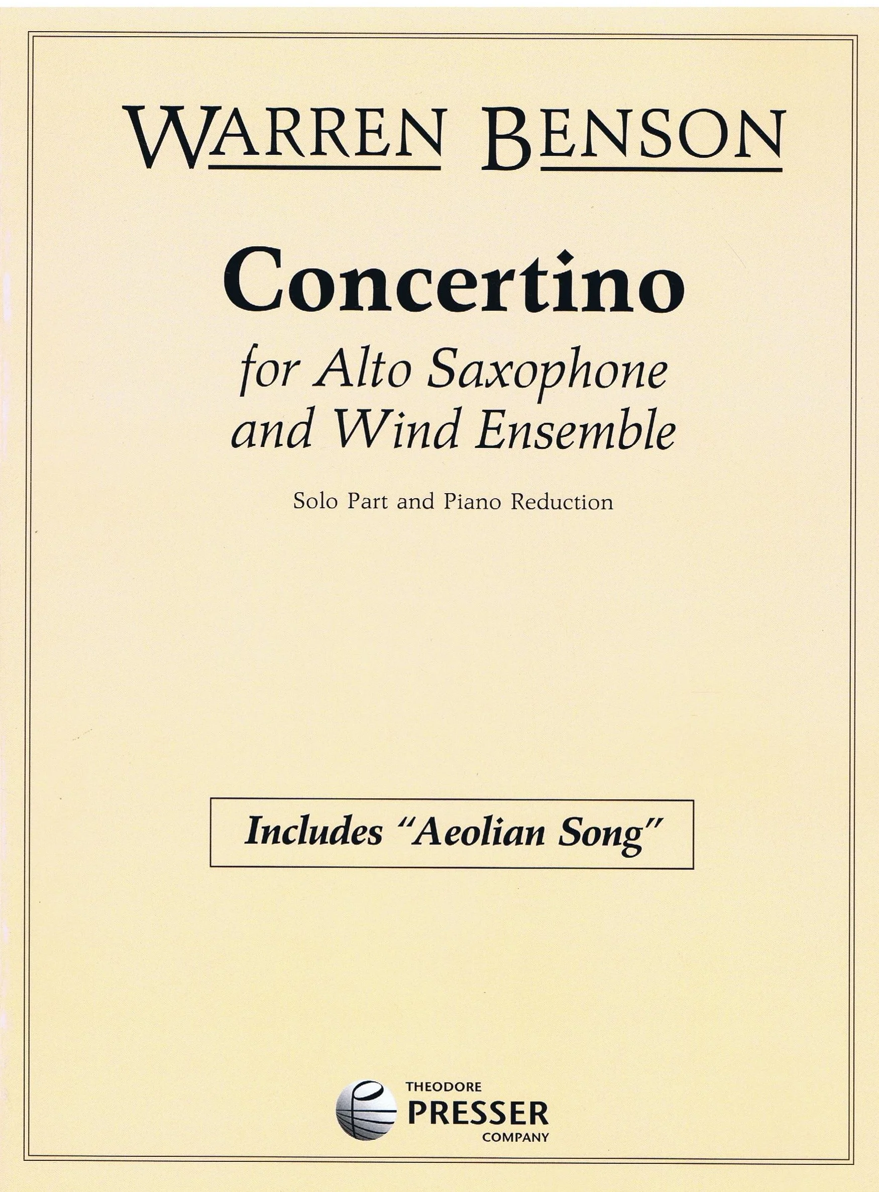 Benson Concertino