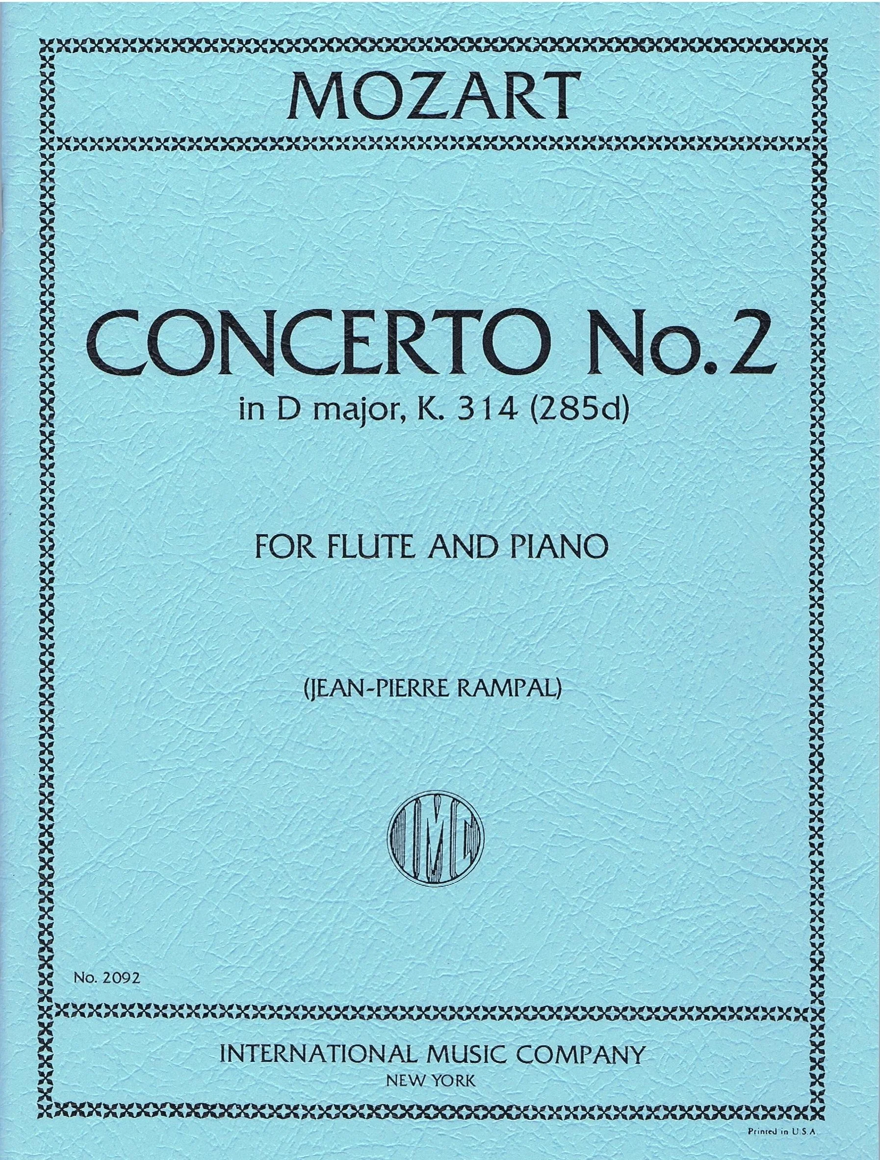 Mozart Concerto No. 2 in D major, K. 314 IMC 2092
