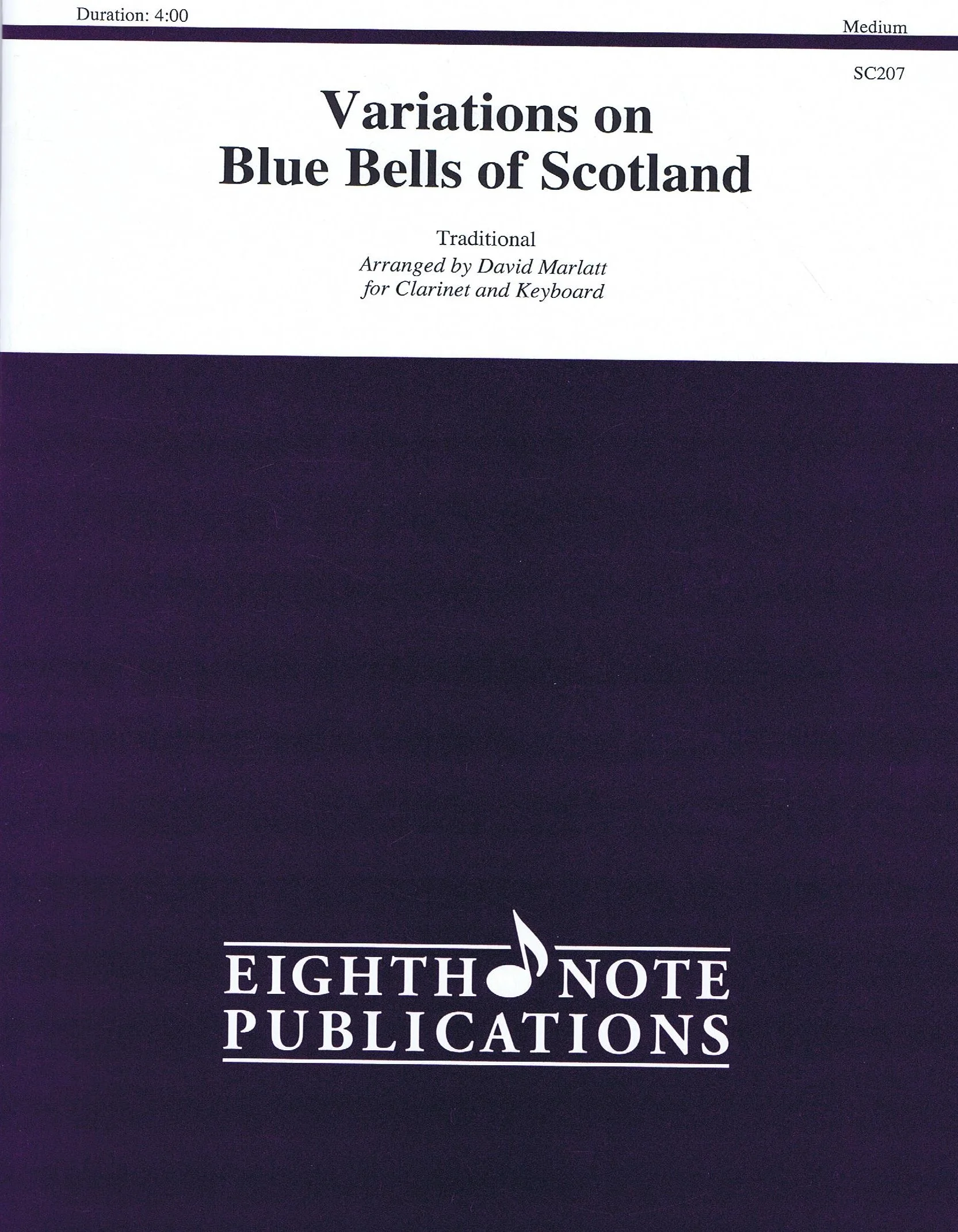 Variations on Blue Bells of Scotland Alfred SC207