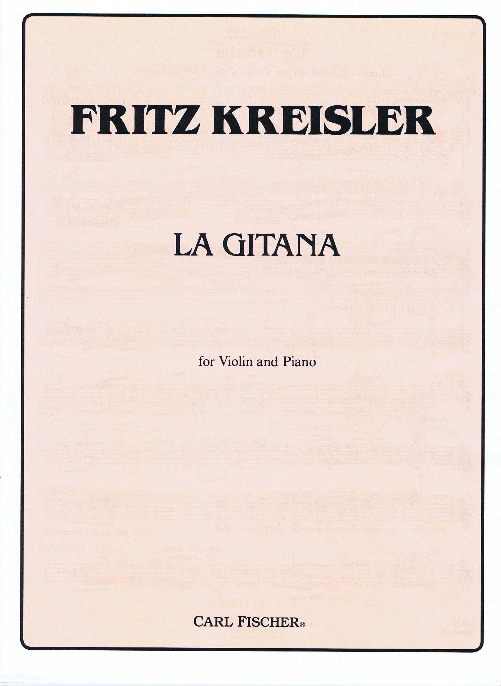 Kreisler La Gitana CF F1029