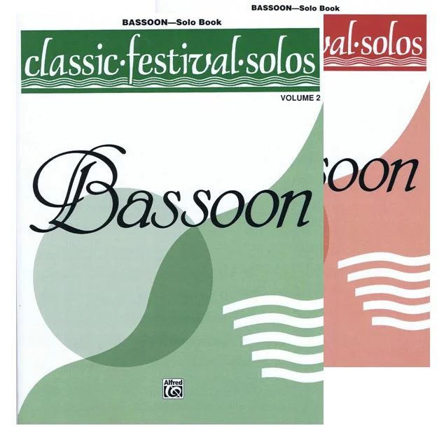 Classic Festival Solos (Bassoon) Solo Book Volume 1~2
