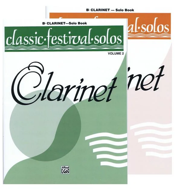 Classic Festival Solos (B-flat Clarinet), (Piano Accompaniment) Volume 1~2