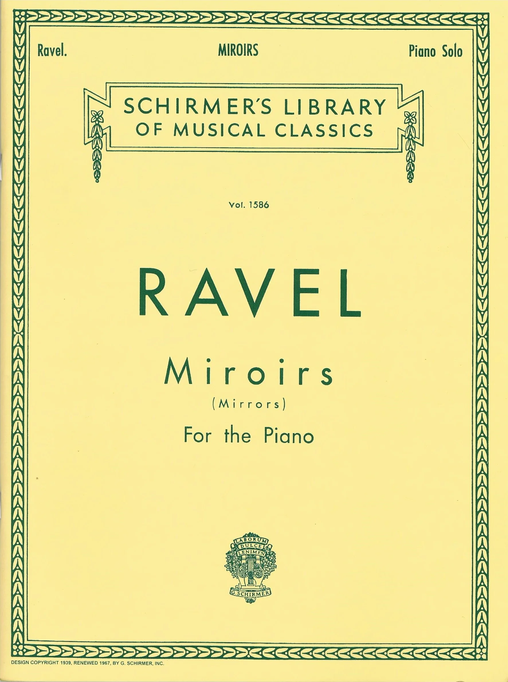 Ravel Miroirs HL 50260310