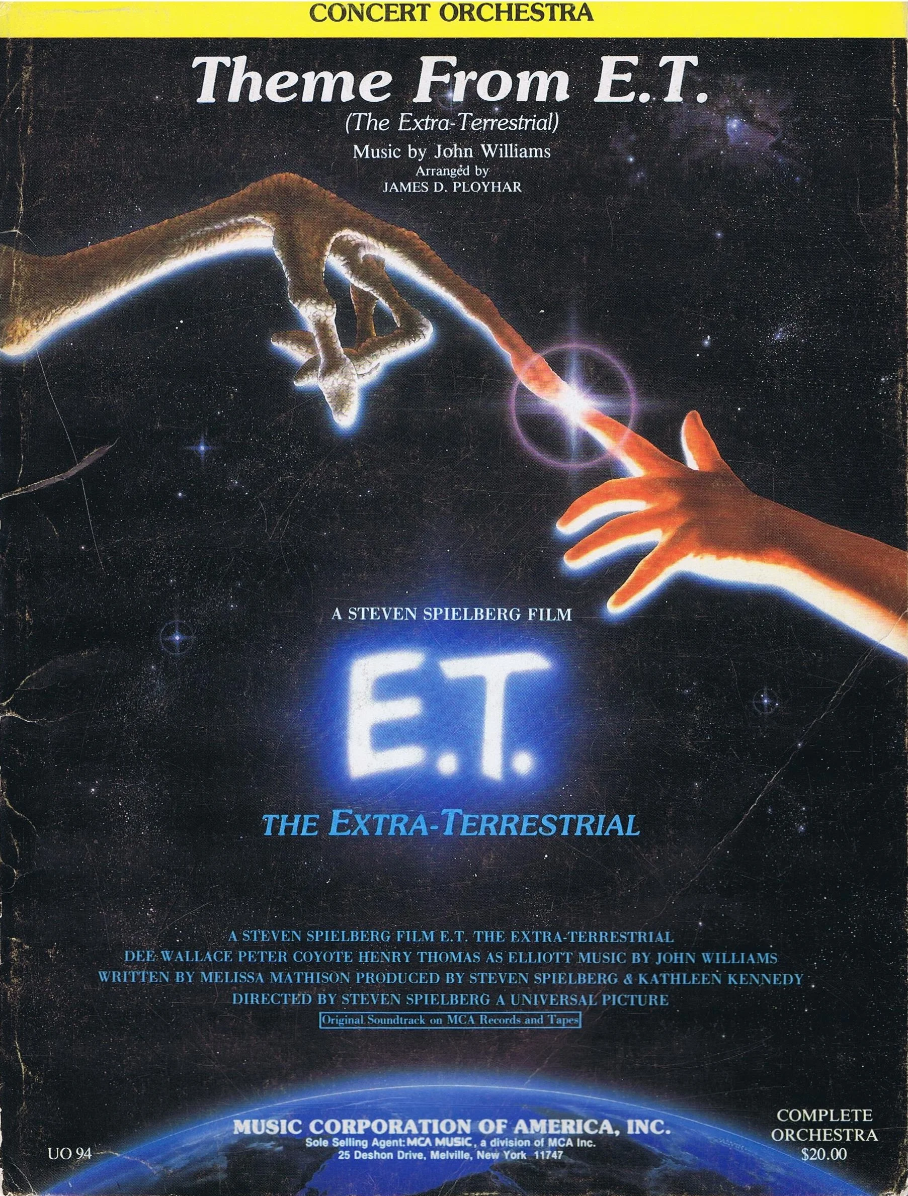 Orchestration - Theme From E.T. Concert Orchestra