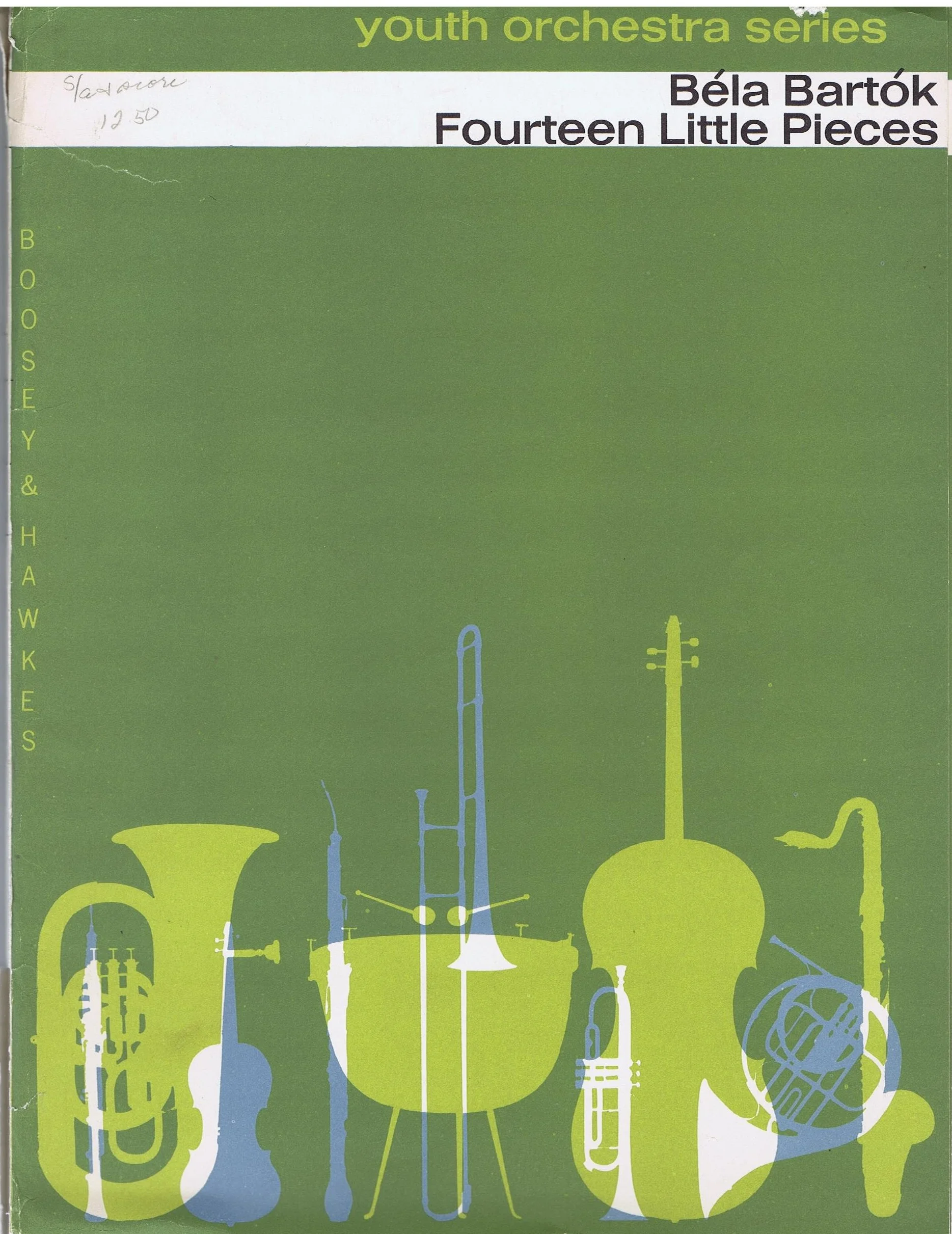 Orchestration - Youth Orchestra Series  Bela Bartok Fourteen Little Pieces