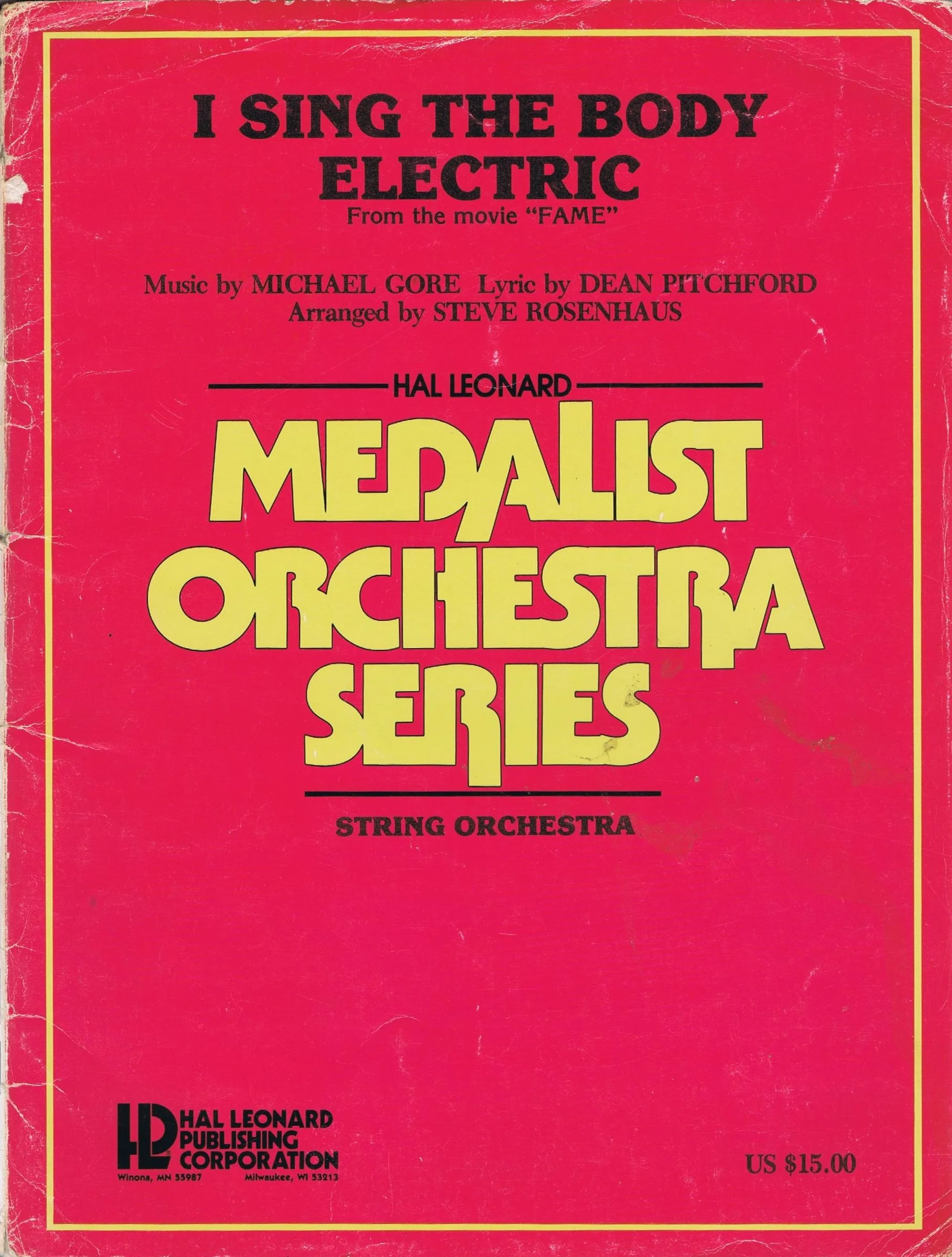 Orchestration - I Sing The Body Electric - Medalist Orchestra Series String Orchestra