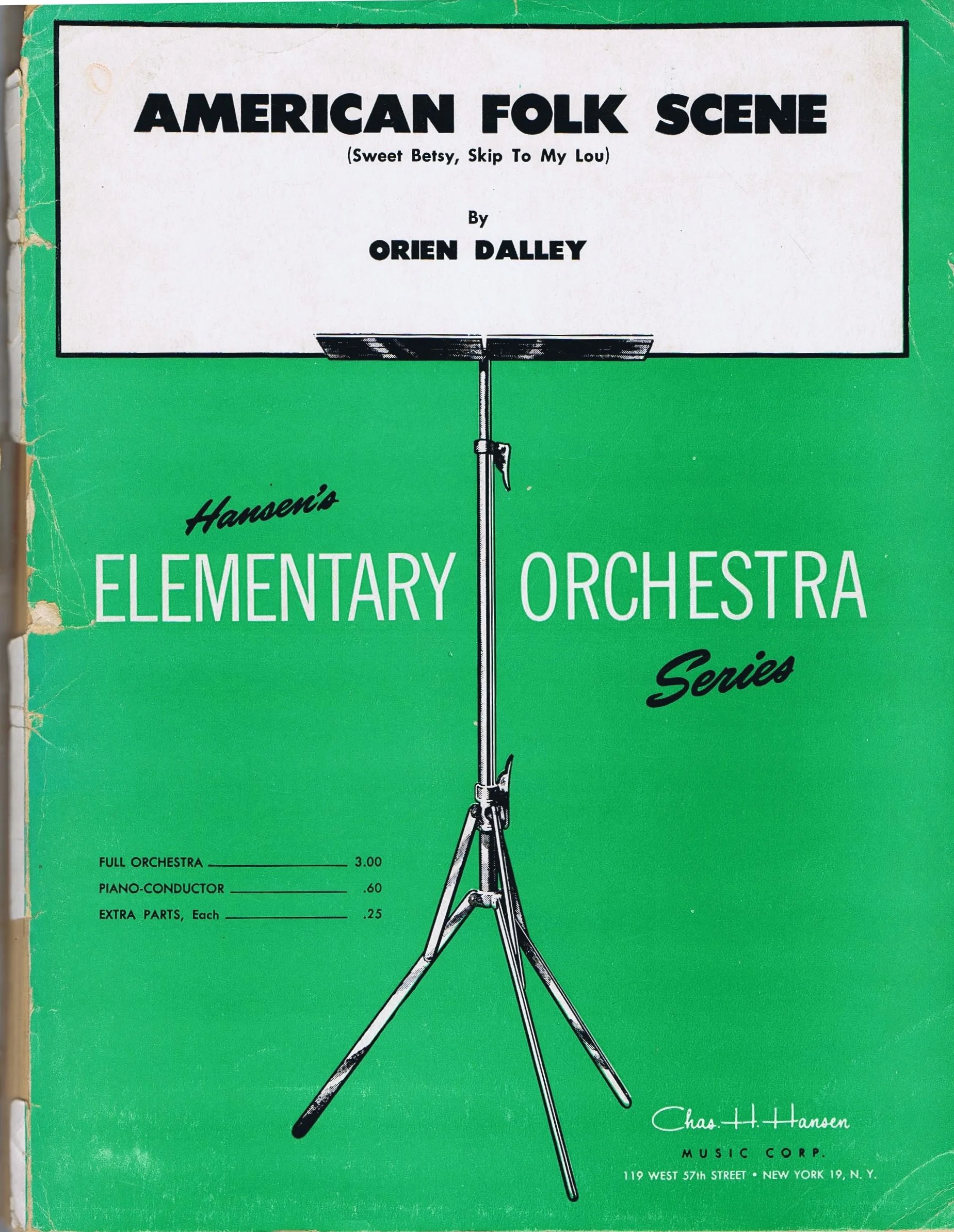 Orchestration - American Folk Scene (Sweet Betsy, Skip To My Lou) by Orien Dalley Orchestra