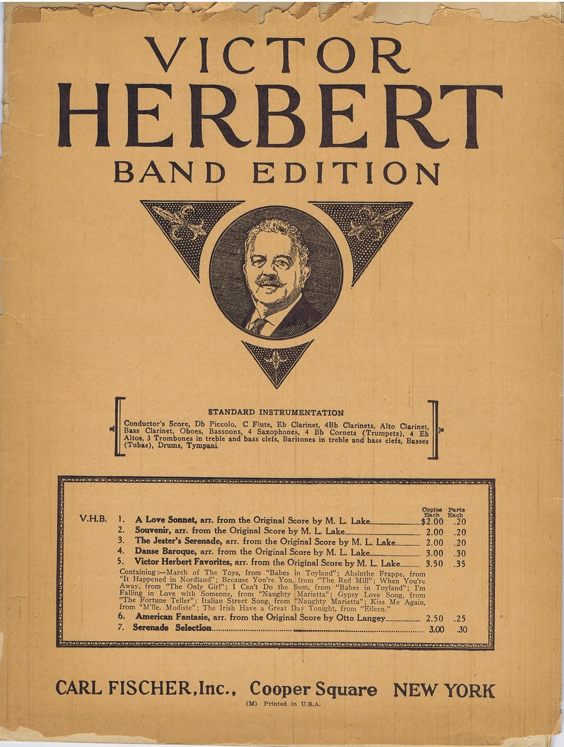 Orchestration - Victor Herbert Band Edition/International Band Edition