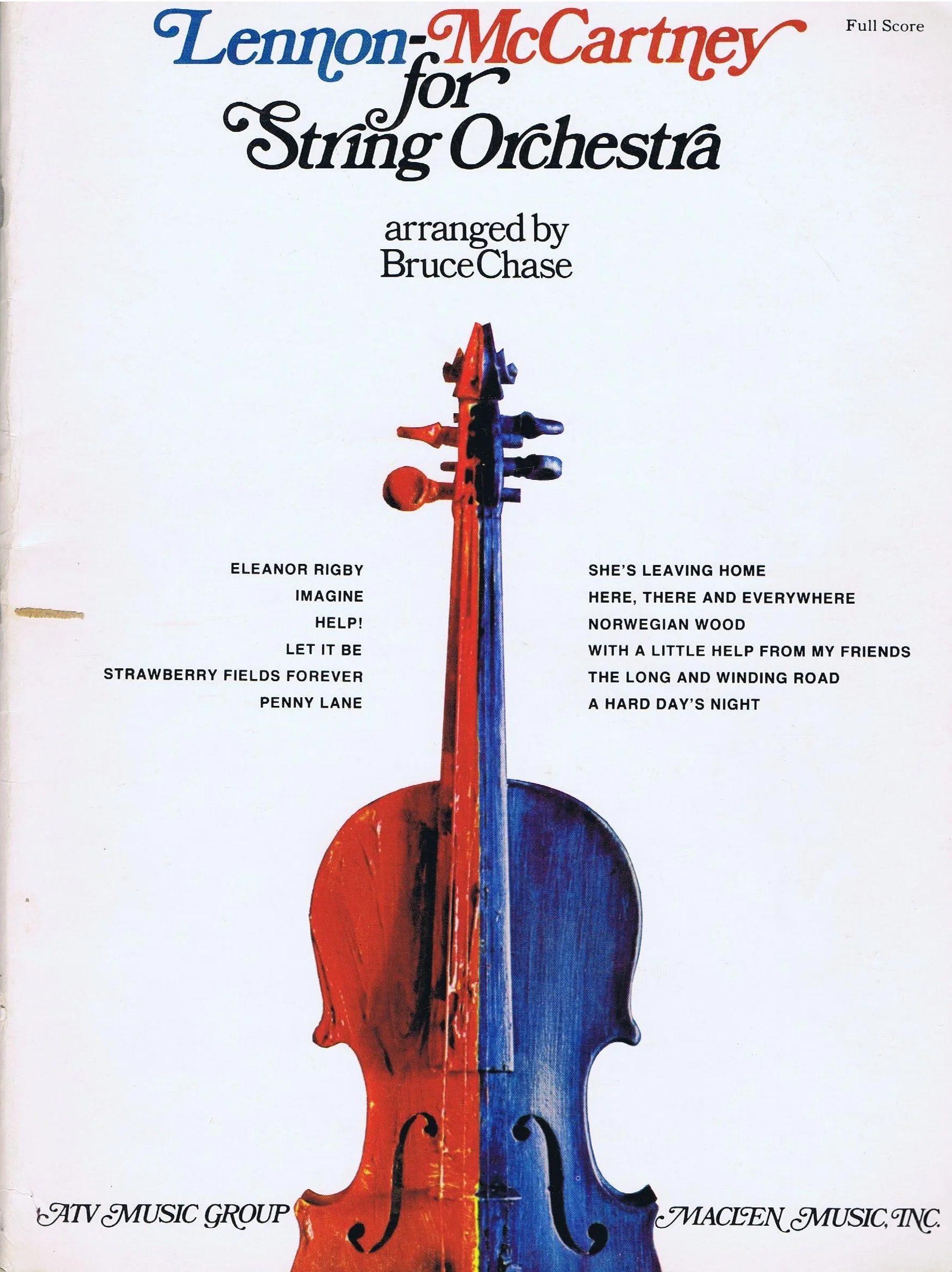 Orchestration - Lenon-McCartney for String Orchestra arranged by BruceChase