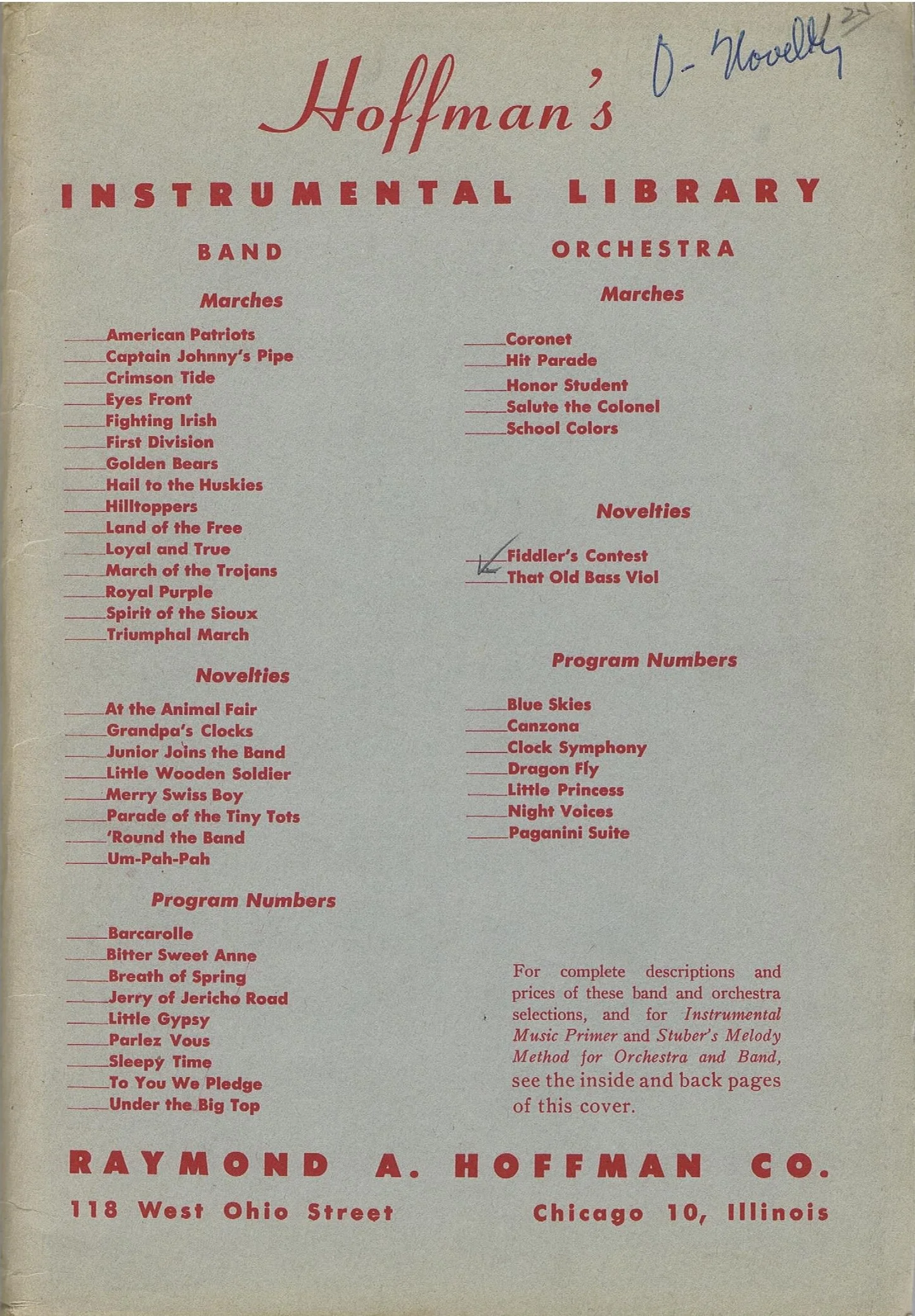 That Old Bass Vio1 Singing Novelty by Paul Yoder