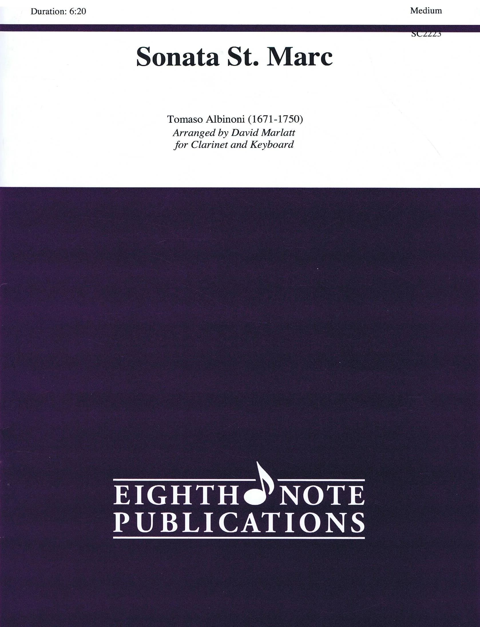 Marlatt Sonata St. Marc Alfred 81-SC2223