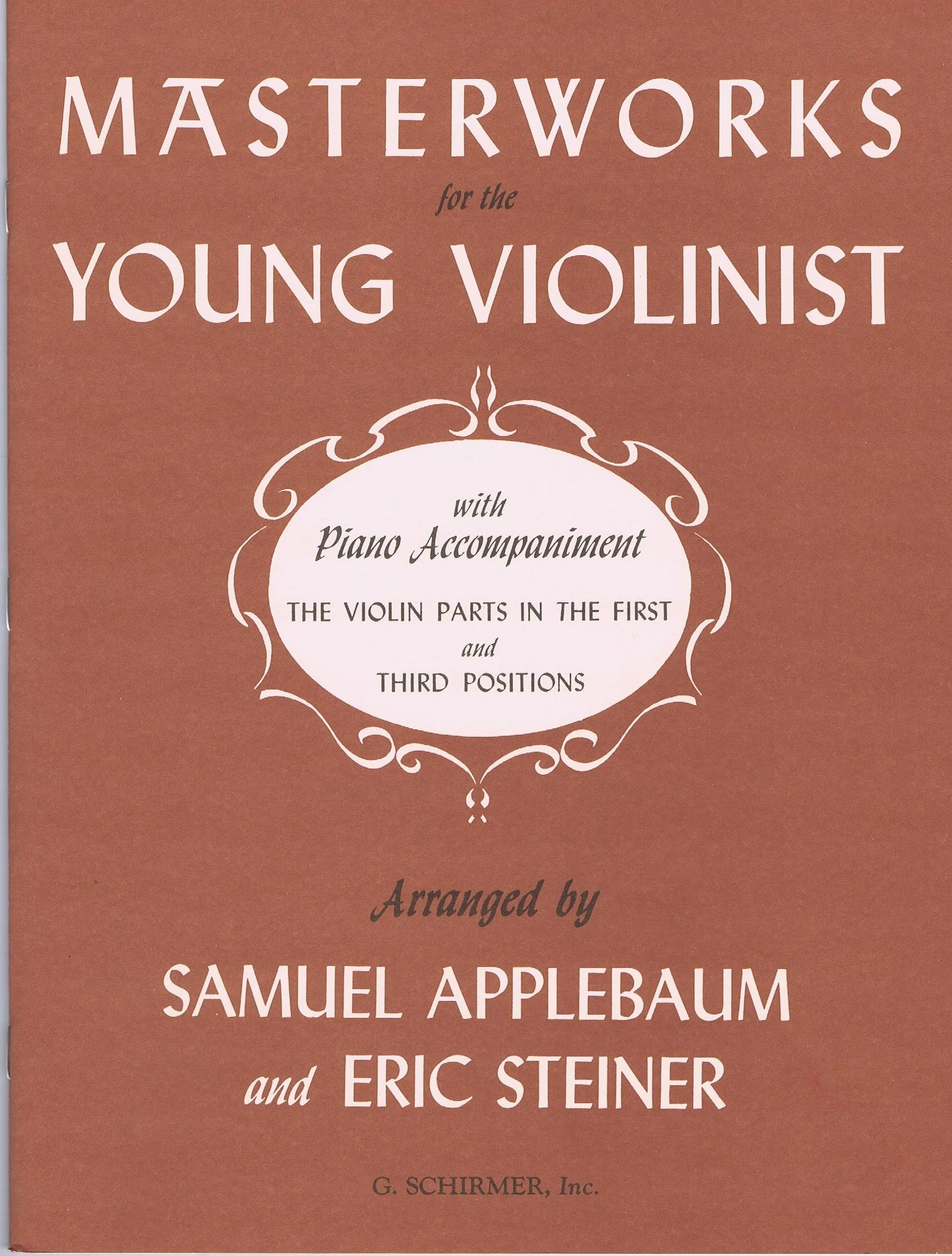 Applebaum  Masterworks for Young Violinists HL 50328560