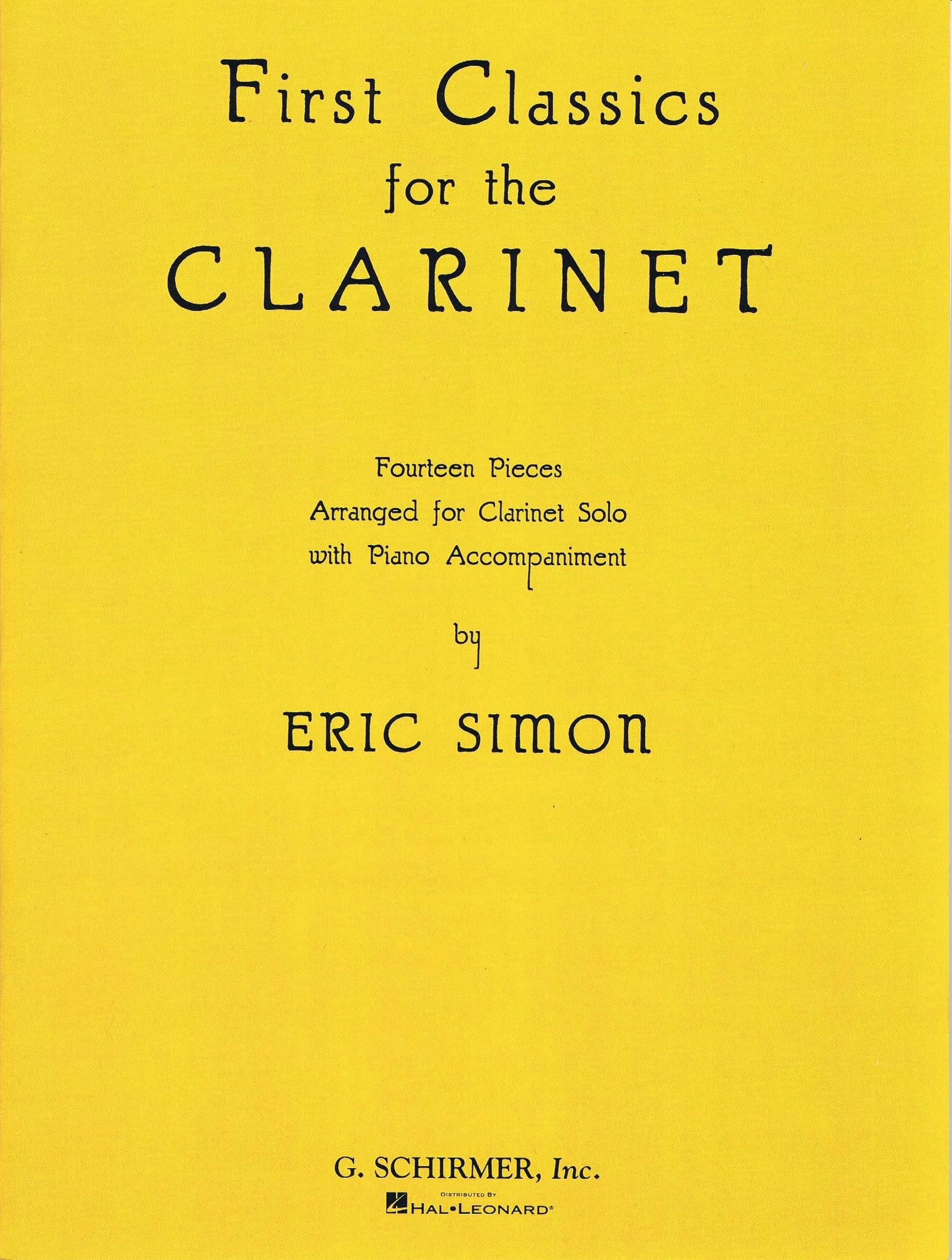 Simon First Classics for the Clarinet HL 50327780