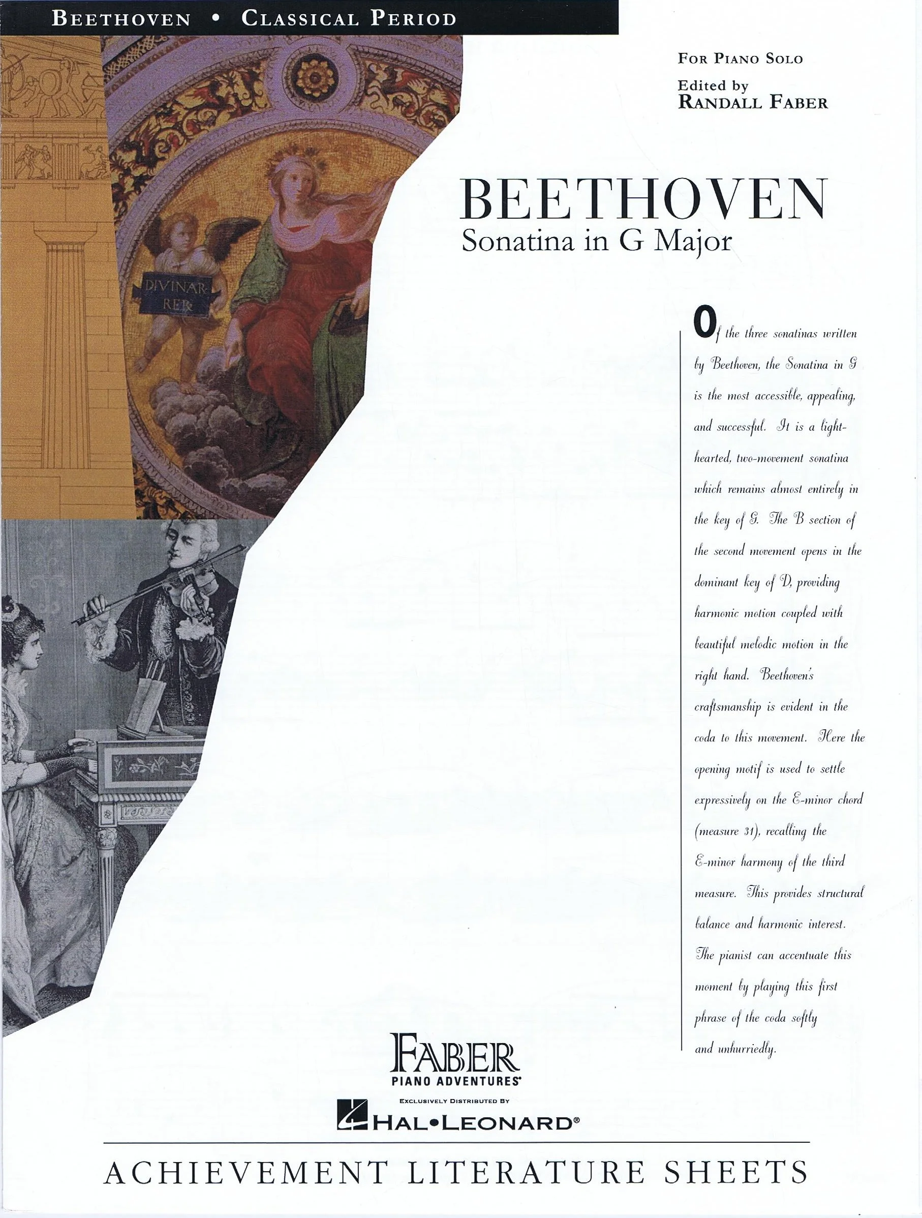 Beethoven Sonatina in G Major HL 00420007