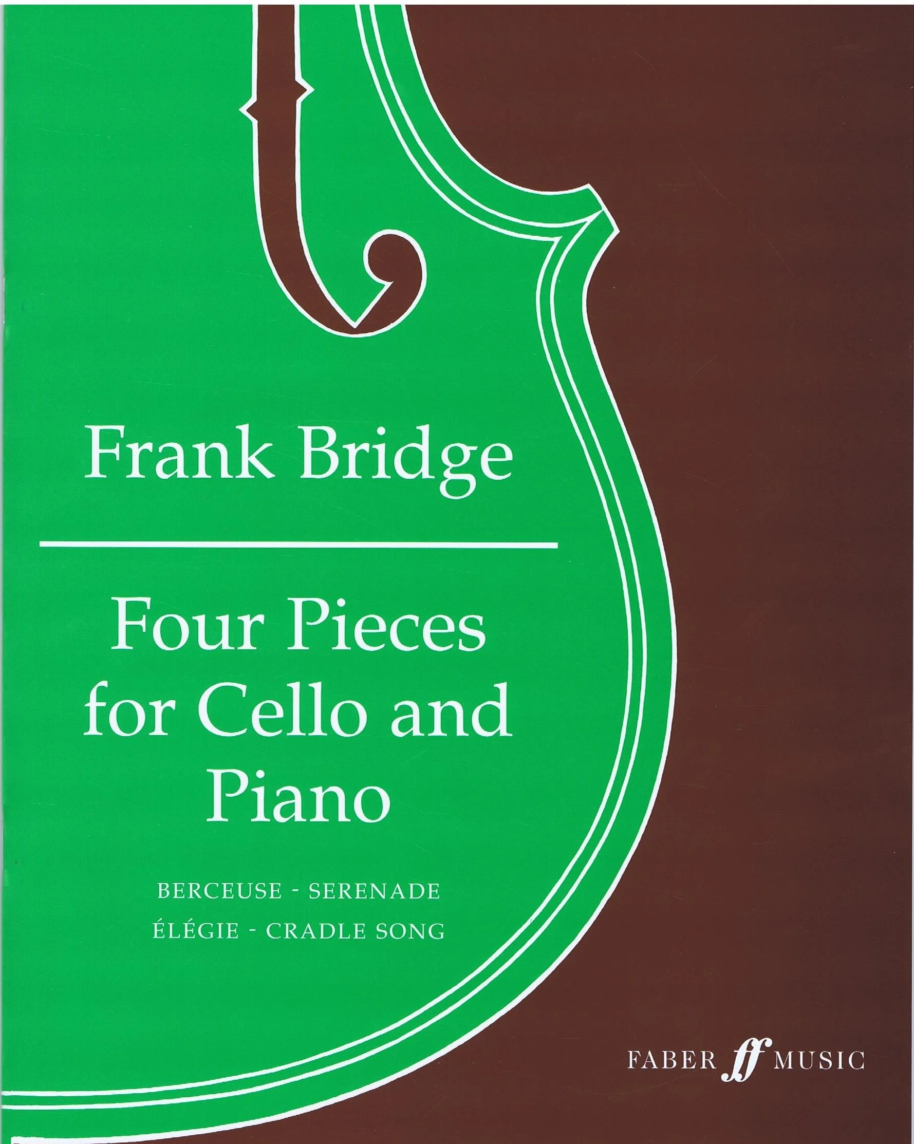 Bridge Four Pieces for Cello and Piano Alfred 12-0571506267