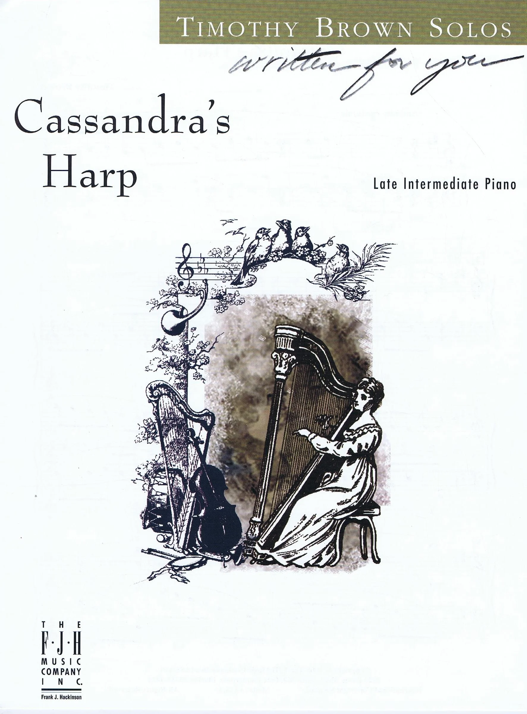 Timothy Brown Cassandra’s Harp FJH W9321