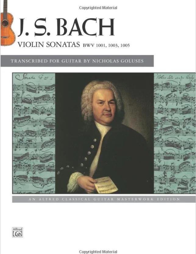 J. S. Bach: Violin Sonatas BWV 1001, 1003, 1005 Alfred 44011 