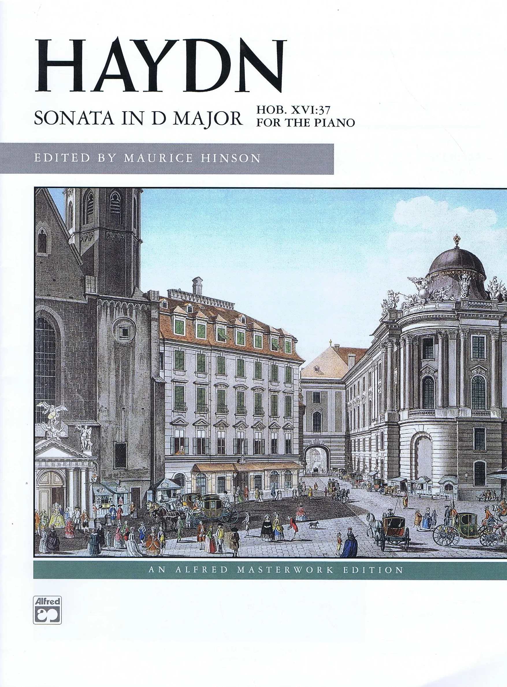 Haydn Sonata in D Major, Hob. XVI/37 Alfred 6388