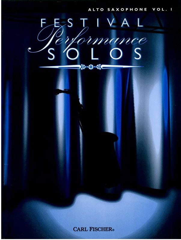 Festival Performance Solos - Vol. 1 CF O5515 ALTO SAXOPHONE