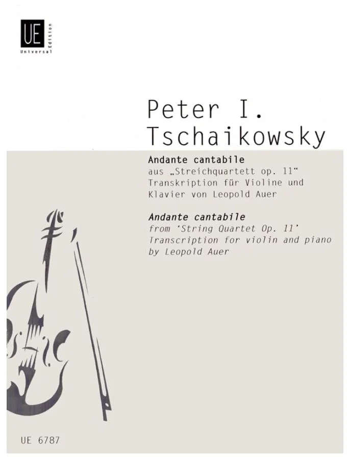 Tchaikovsky Andante Cantabile CF UE006787