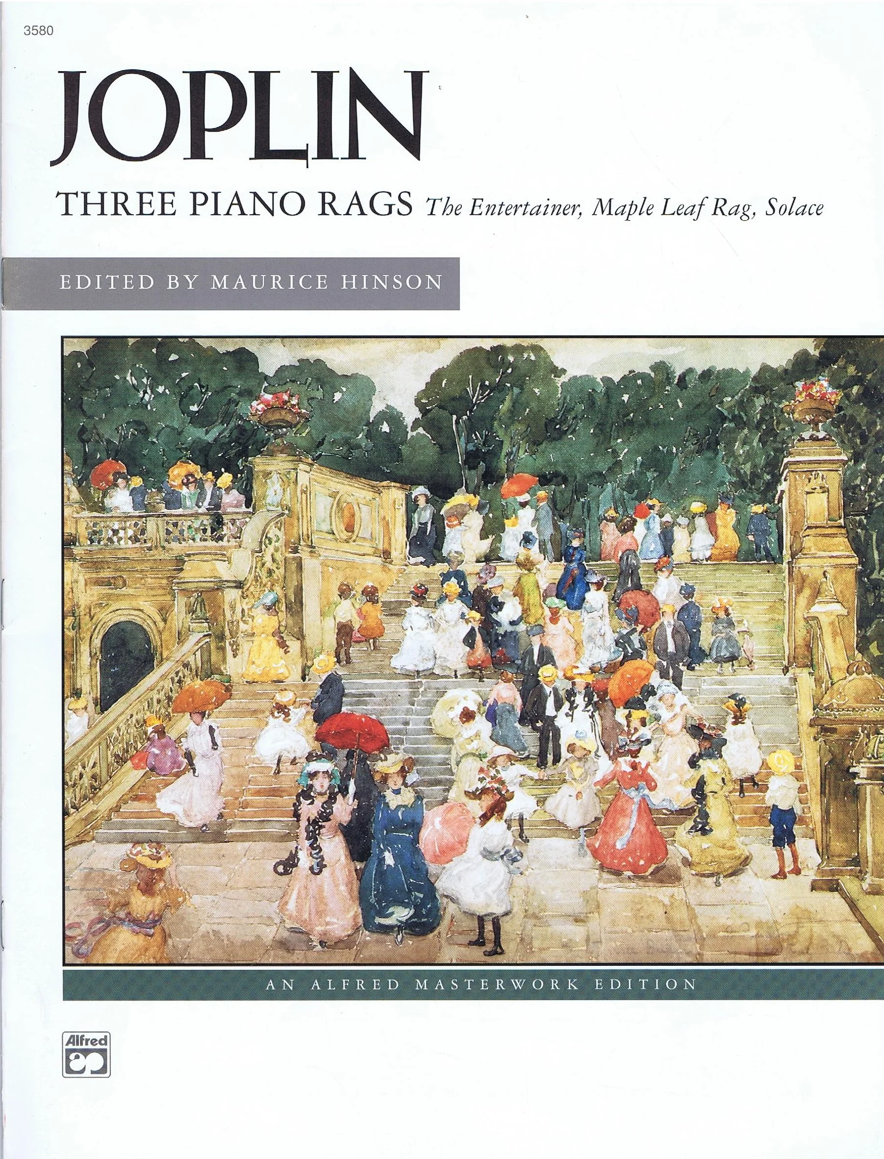 Joplin Three Piano Rags Alfred 3580