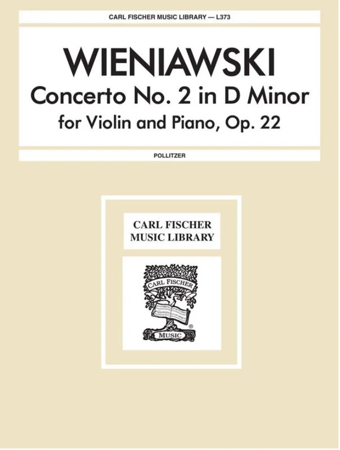 Wieniawski Concerto No.2 In D Minor, Opus 22 CF L373