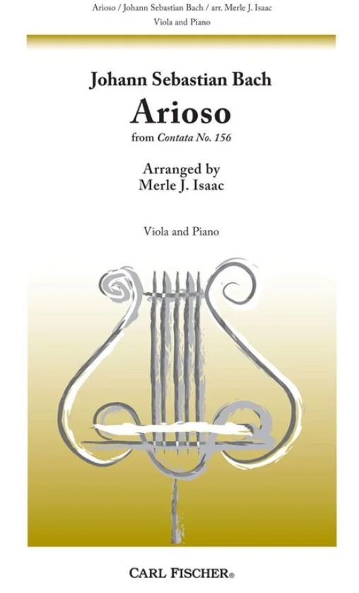 Bach Arioso From 'Cantata No. 156' CF B2496