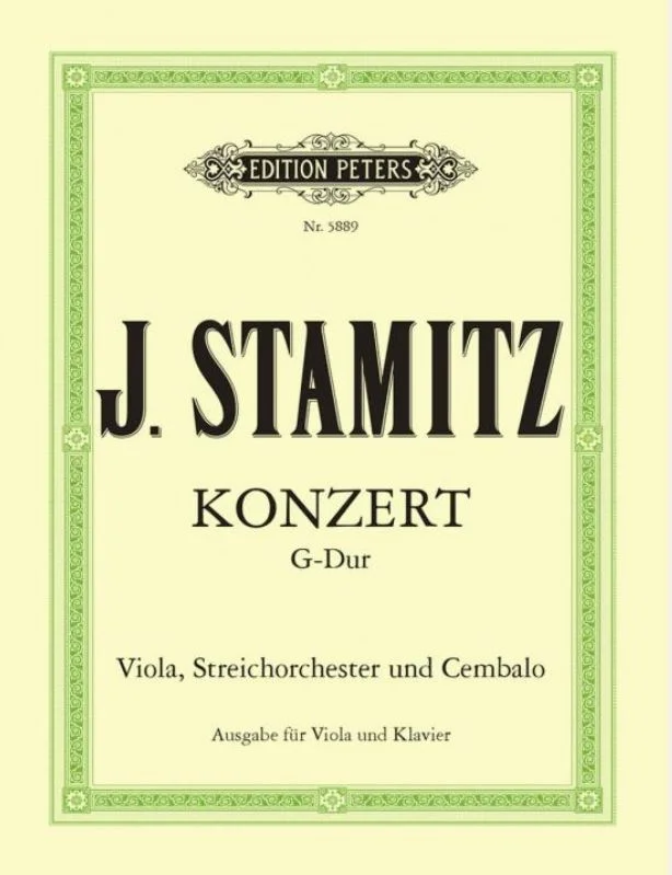Stamitz Concerto in G EP5889