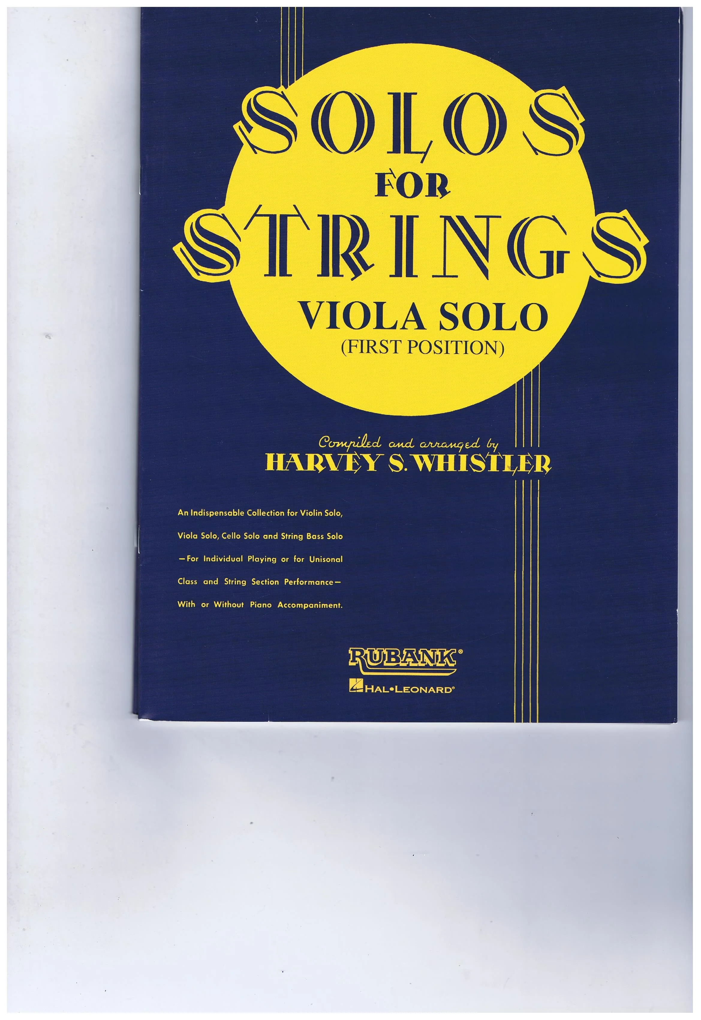 Solos For Strings - Viola Solo (First Position) HL 04473210