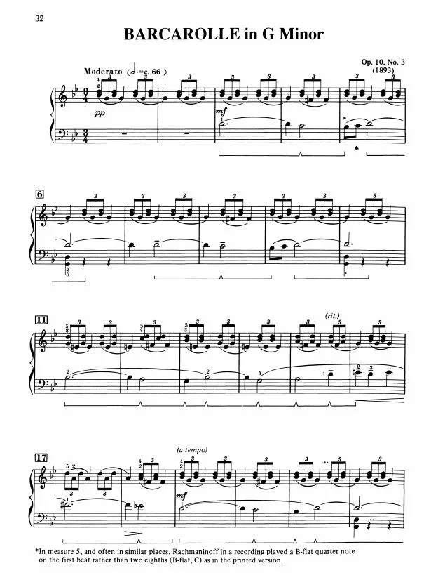 Rachmaninoff Selected Works Alfred 2423