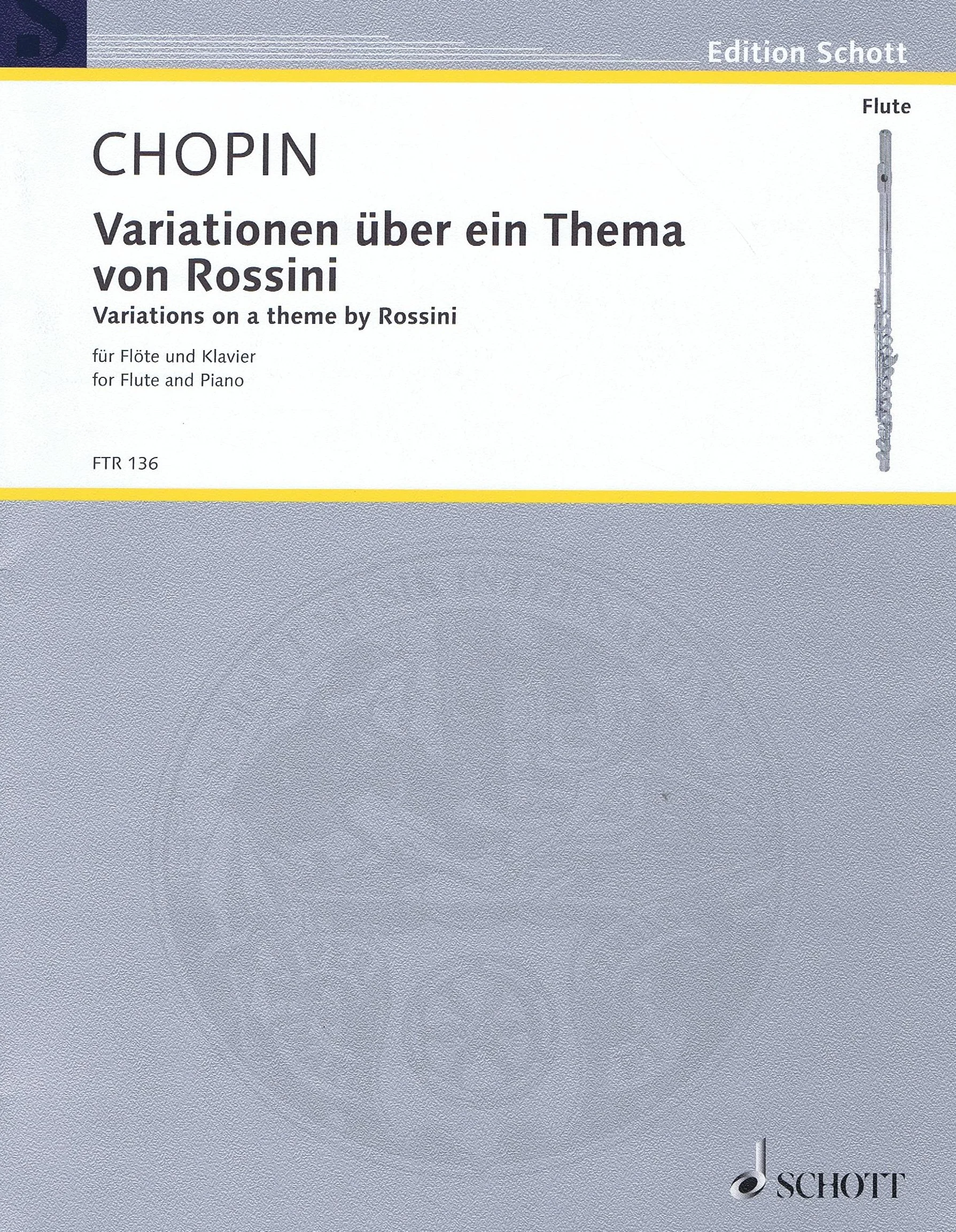Chopin Variations on a Theme by Rossini from the Opera La Cenerantola HL 49010531