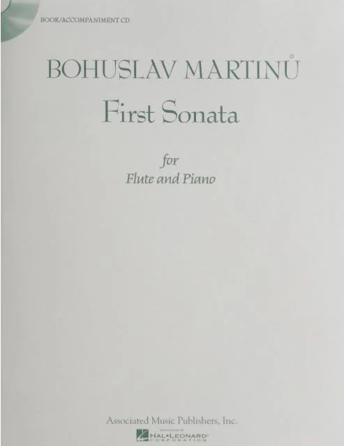Bohuslav Martinu – First Sonata for Flute and Piano HL 50497583