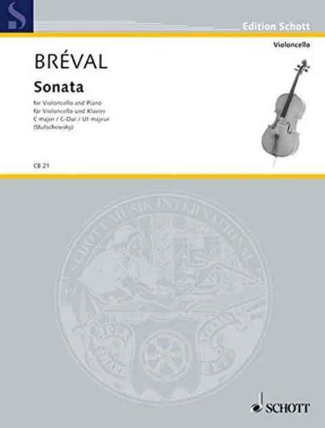 Breval Sonata in C Major, Op. 42 HL 49001535